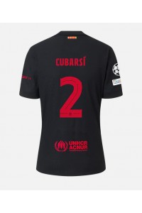 Barcelona Pau Cubarsi #2 Fotballdrakt Borte Klær 2024-25 Korte ermer